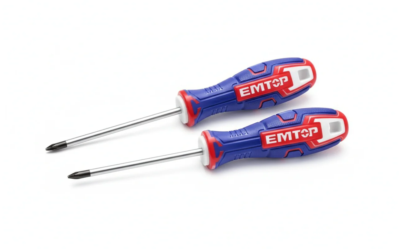 EMTOP Screwdriver Set 2 Pc Material:CR-V ESST0202
