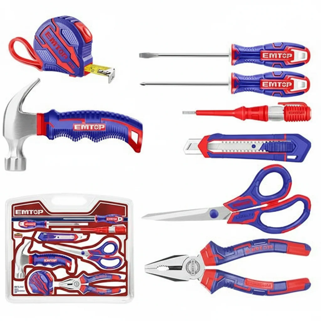 EMTOP 8 Pc Hand Tools Set EHTS01081