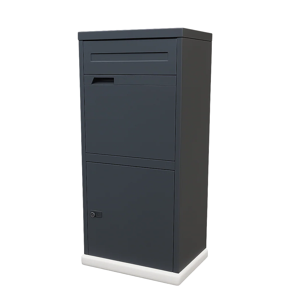 A-CLASS REMIUM LETTERBOX BG067- CHARCOAL