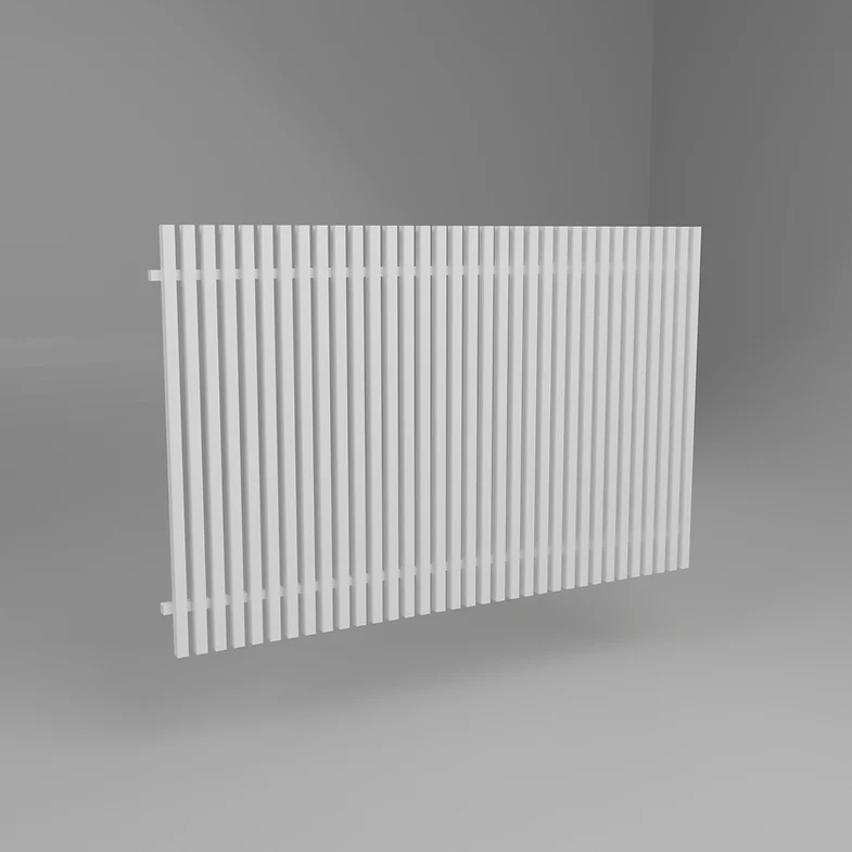ALUMINIUM 40MM BATTEN FENCE PANELS- SURFMIST WHITE - Image 2