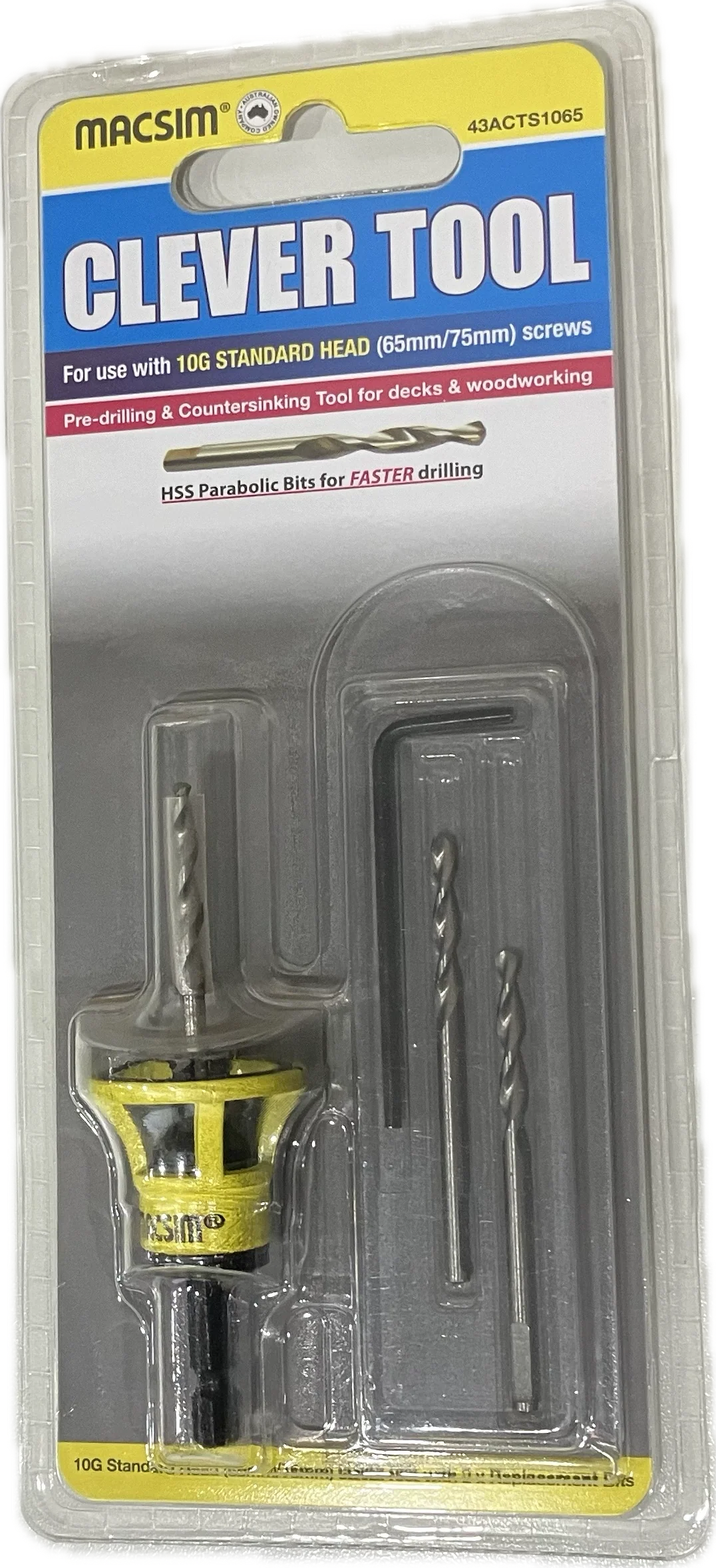 MACSIM FASTENER CLEVER TOOL 10G- [BLISTER PACK]