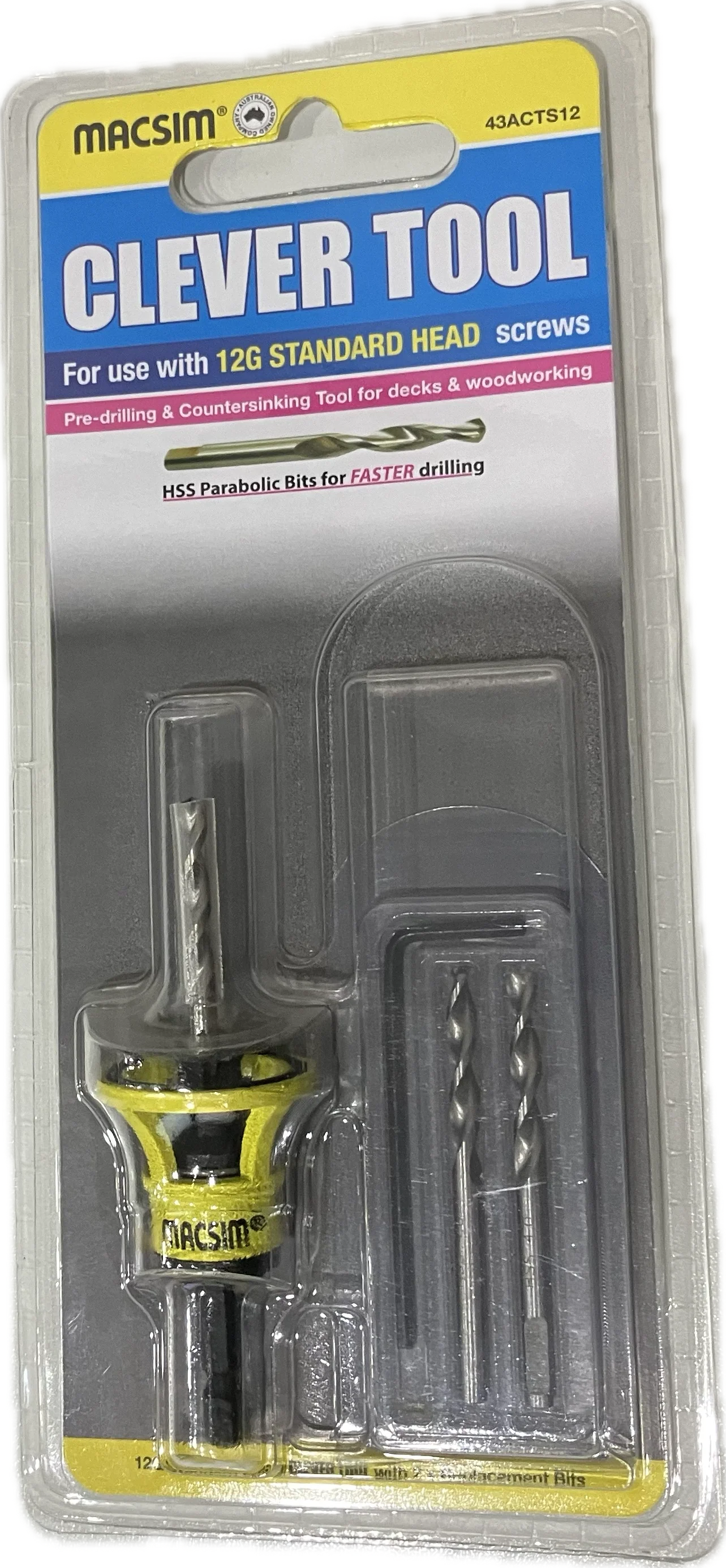 MACSIM CLEVER TOOL STANDARD HEAD 12G- [BLISTER PACK]