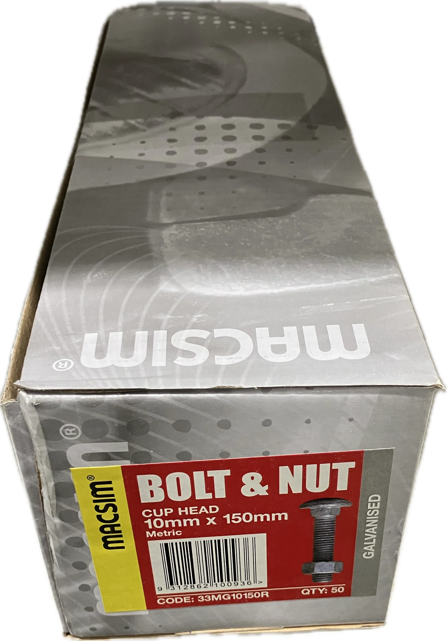 MACSIM GALVANISED CUP HEAD BOLT- 10MM - Image 5