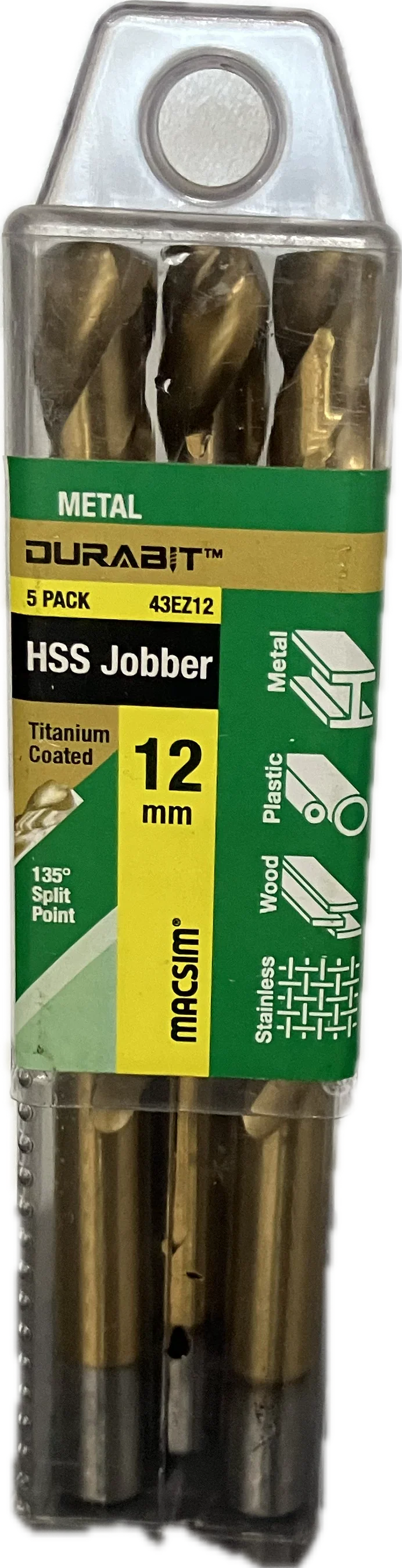 MACSIM DURABIT HSS JOBBER DRILL BIT (BLISTER PACK OF 10) - Image 22