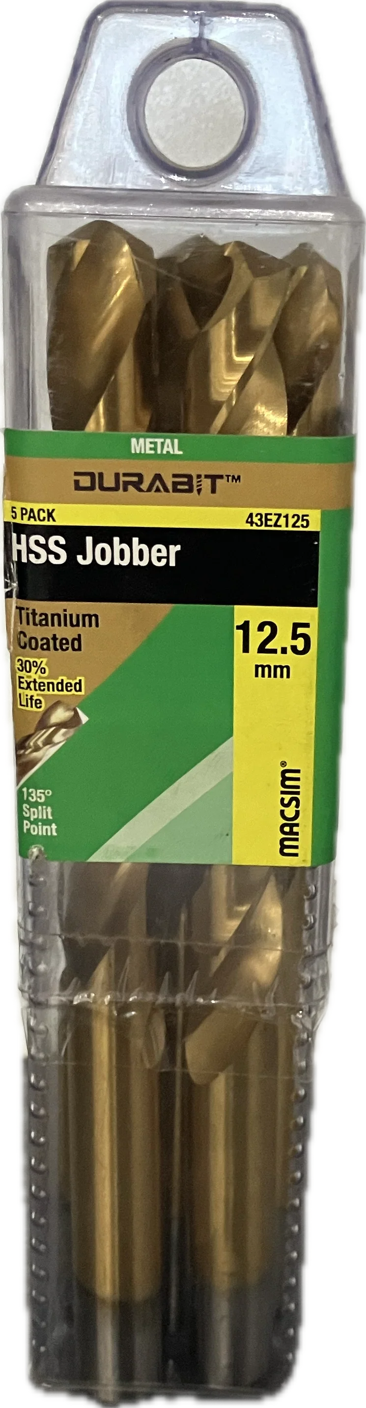 MACSIM DURABIT HSS JOBBER DRILL BIT (BLISTER PACK OF 10) - Image 23