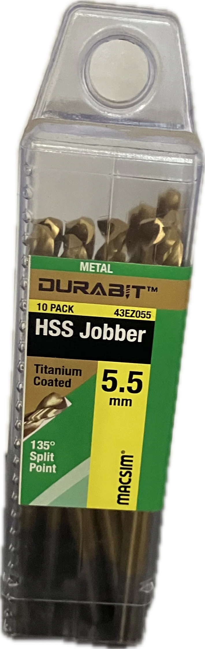 MACSIM DURABIT HSS JOBBER DRILL BIT (BLISTER PACK OF 10) - Image 9