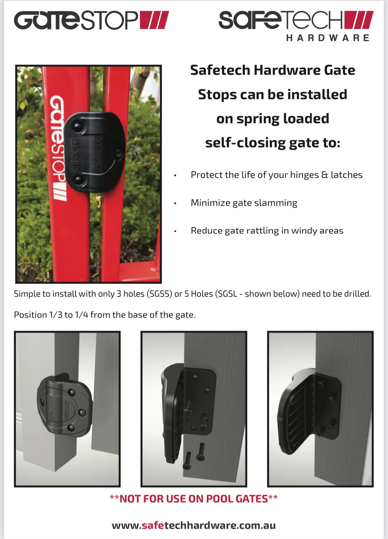 POLYMER GATE STOP - Image 3