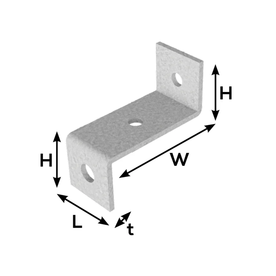 VUETRADE Z-TYPE HDG BRACKETS - Image 2